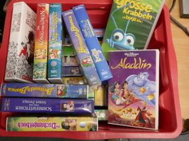 Diverse Disney VHS Kassetten