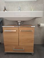 Möbel Waschbecken Eiche optik mit Schublade