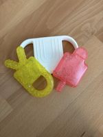 Frida Baby Beissring-Set mit Kühl-Eisstielen (gelb & rot)