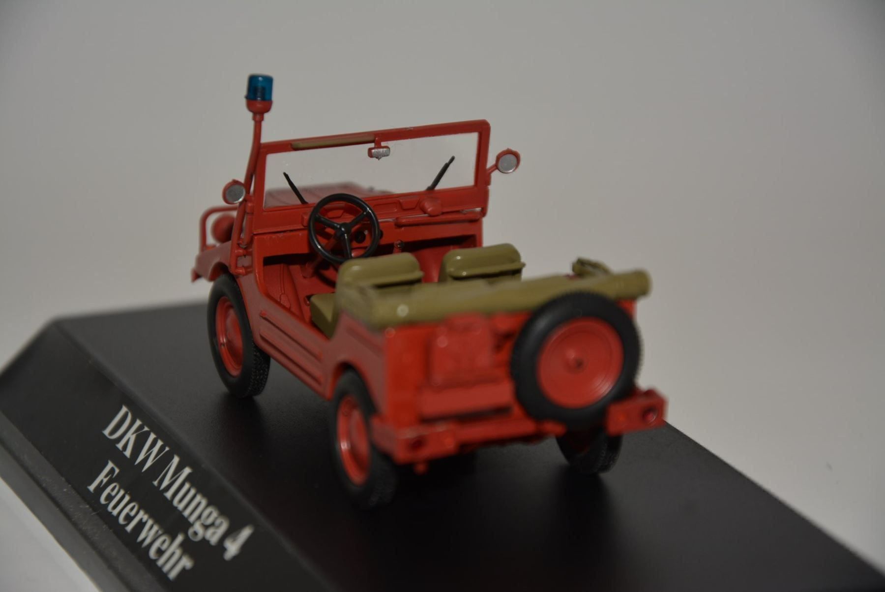 Modellini d'auto: DKW Munga 4 Feurwehr, Starline , 1:43 – Nuovo e nell'imballaggio originale da Goldach venduto da Feivel9 8
