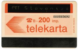 3. Telefonkarte Slowenien