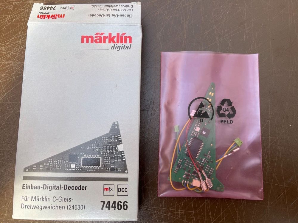 Marklin H0 74465 Digital decoder voor inbouw 24630