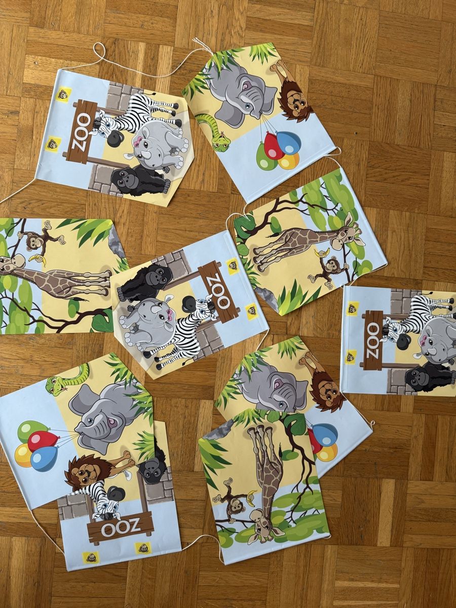 Tutte le decorazioni: Zoo Girlande und Ballons – Usato da Dällikon venduto da Nici1180
