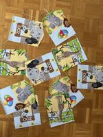 Zoo Girlande und Ballons