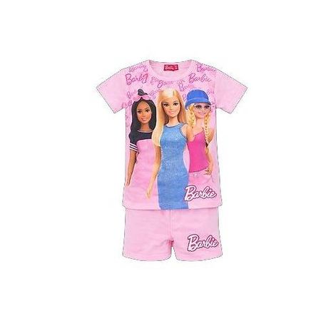 Barbie Shorty Pyjama neu, in den Gr. 98 - 116 & 128