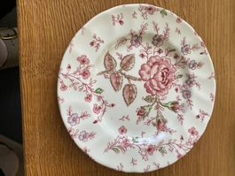 Vintage Rosen-Dessertteller, Sammelteller, Top Zustand!