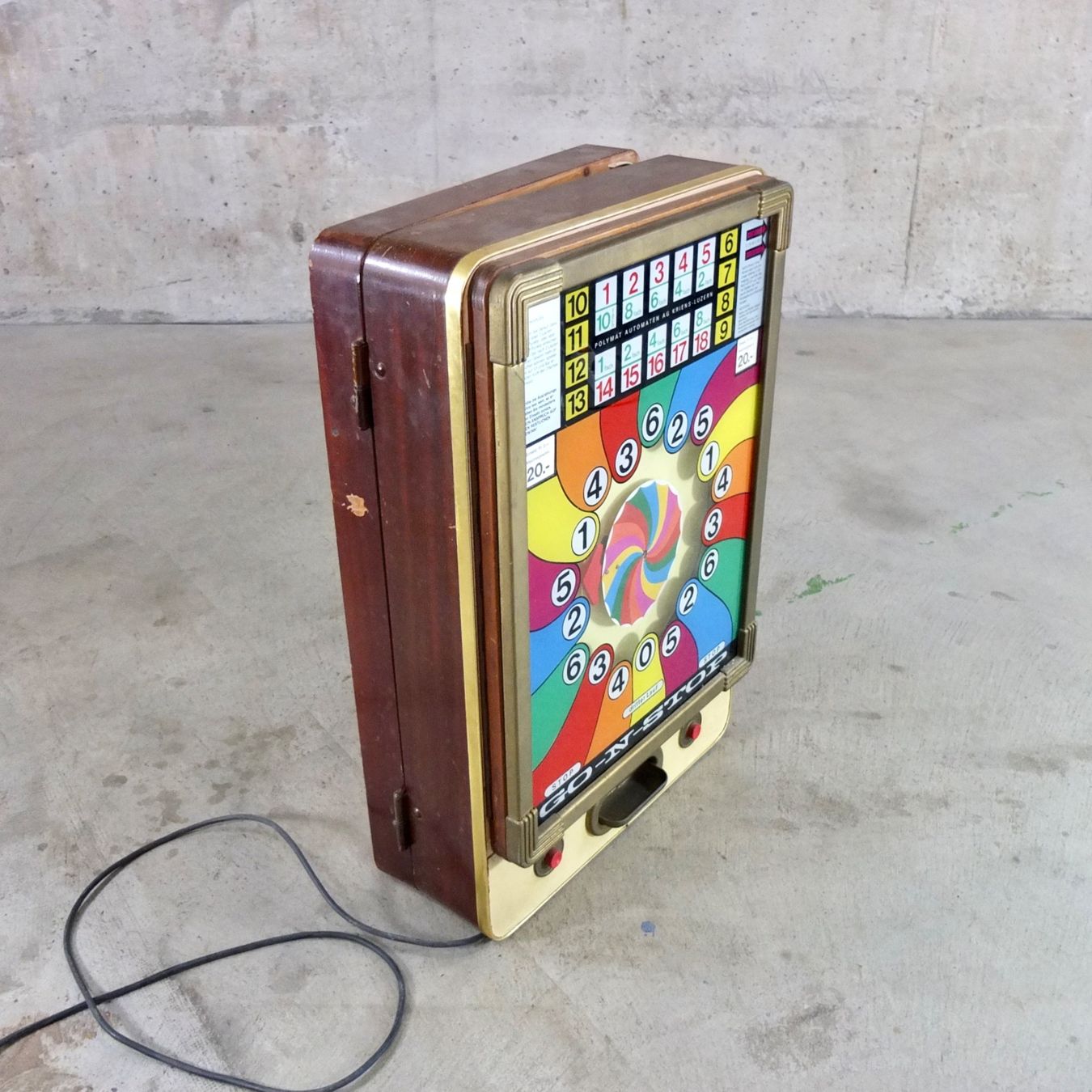 Slot Machine: Go-n-Stop Geldspielautomat 1968 – Usato da Basel venduto da Brocki-auf-dem-Wolf 1