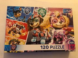 Puzzle Paw Patrol 120 Teile, neuwertig, komplett