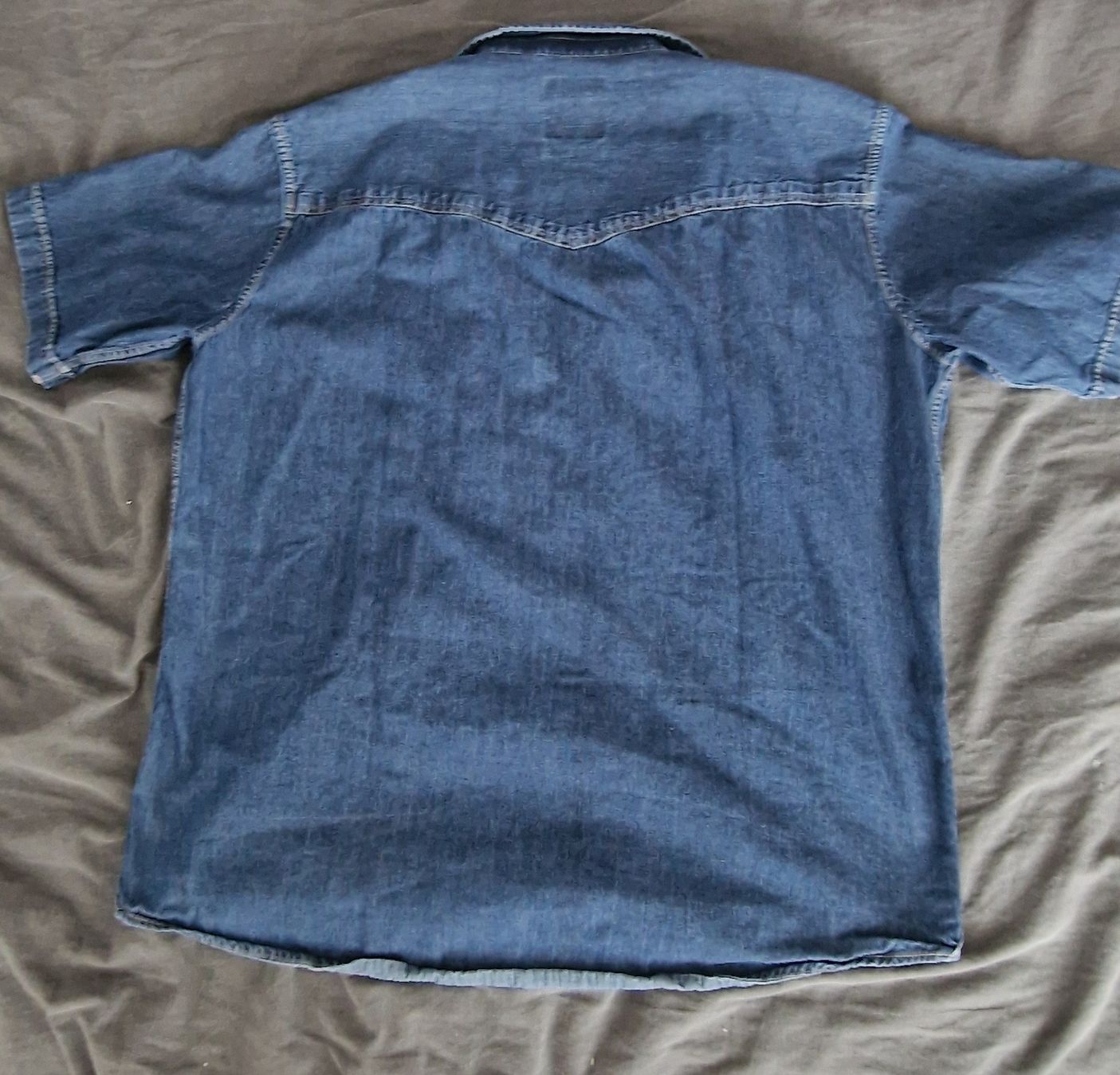 Camicie: Jeanshemd kurzarm – Usato da St. Gallen venduto da Riccardo_9200 1