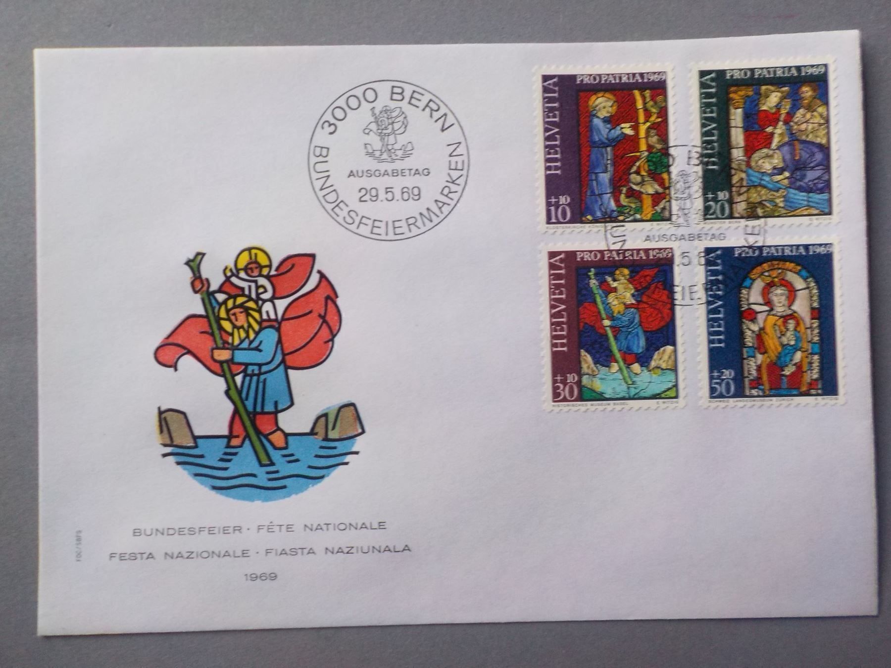 Tutti i francobolli: 1969, FDC,Pro Patria,Serie – Nuovo (secondo la descrizione) da Muri b. Bern venduto da Ricardoverkauf