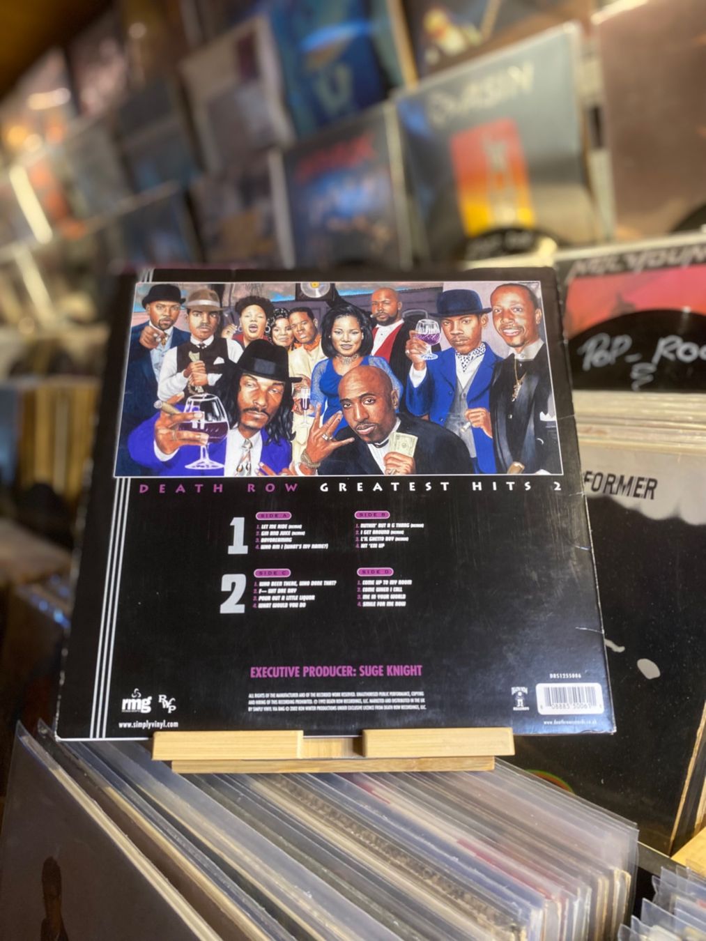 Vinyles: Death Row - Greatest Hits Volume 2 / US 2002 VG+/VG+ – D'occasion à Gals par Diskopatshop 2
