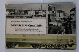 Märklin Katalog oder Werbebroschüre ca. 1960er