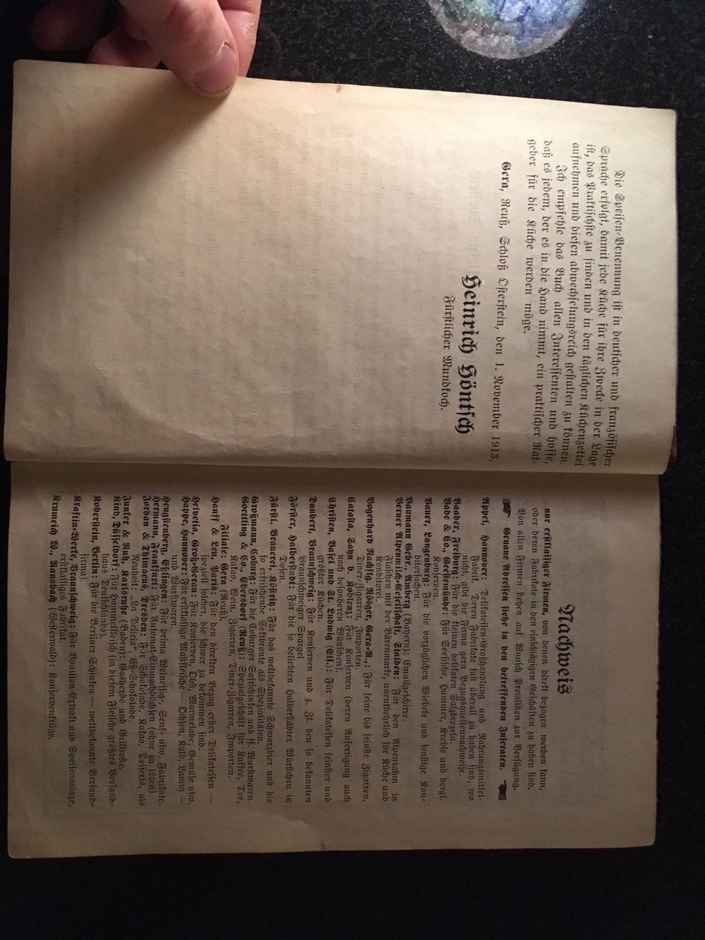 Libri: Kochbuch 1913 – Usato da Felben-Wellhausen venduto da bananajoe8474 4