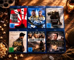 Blu-ray Kriegsfilm/Drama Paket | 6 Filme 