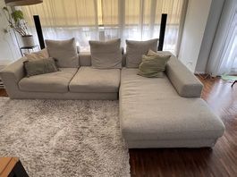 Hellgraues Sofa - Gebraucht - Gratis