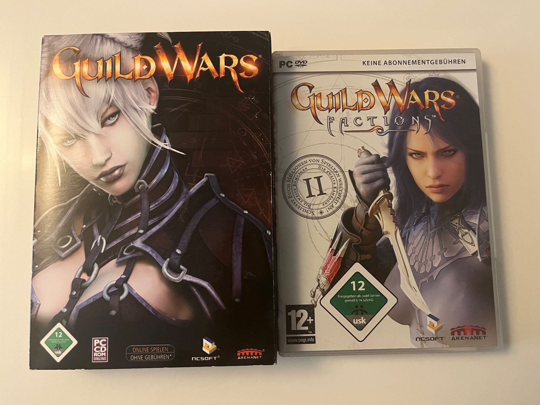 Giochi: Guild Wars + Guild Wars Factions (PC) – Usato da Kloten venduto da VideospieleUndMehr
