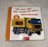 Kinderbuch Hör mal rein, Meine Fahrzeuge