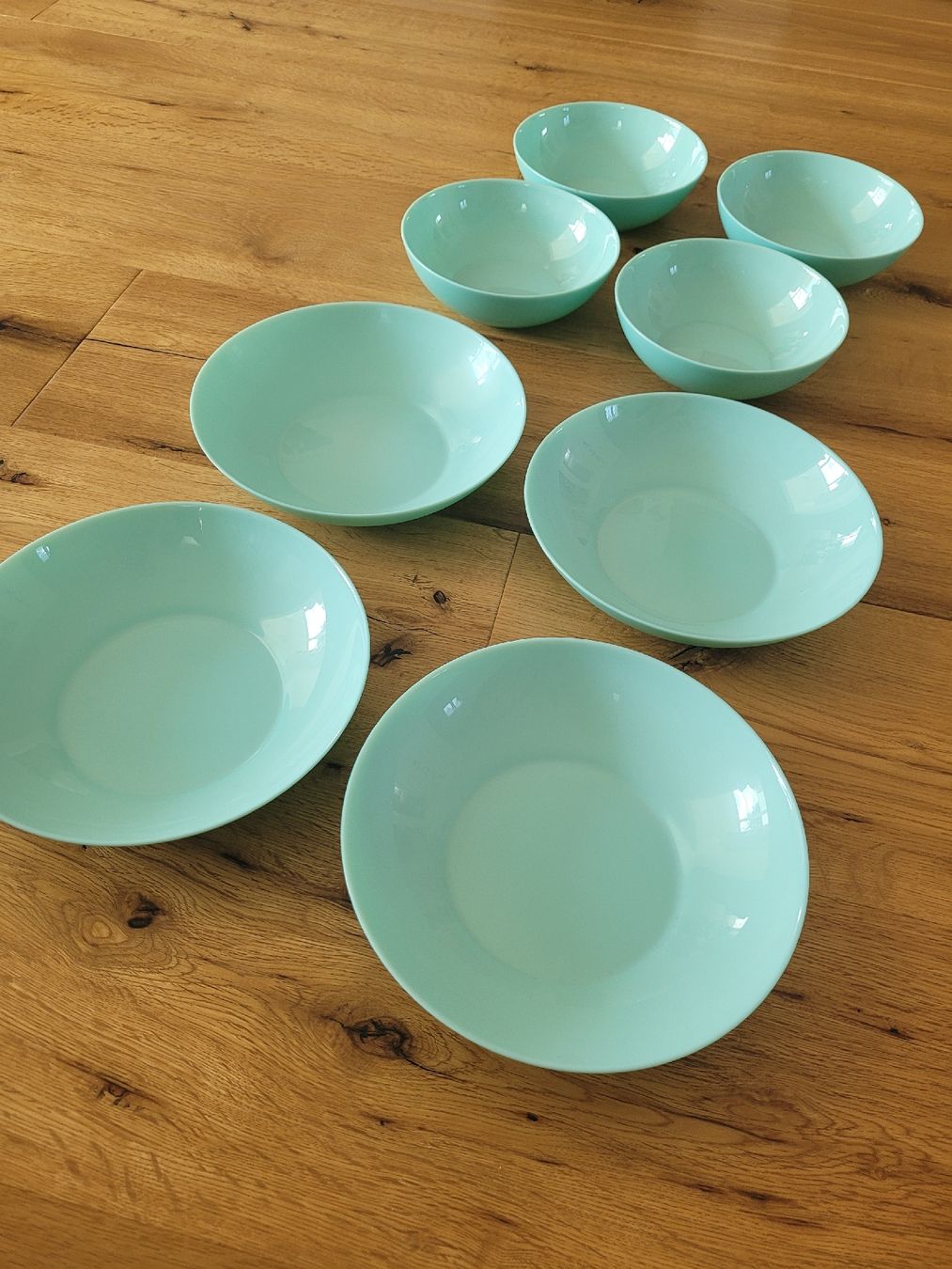 Ikea Geschirrsets: 8 Pastelltürkise Teller – Neu (gemäss Beschreibung) aus Bennau von Moonshine_68 1