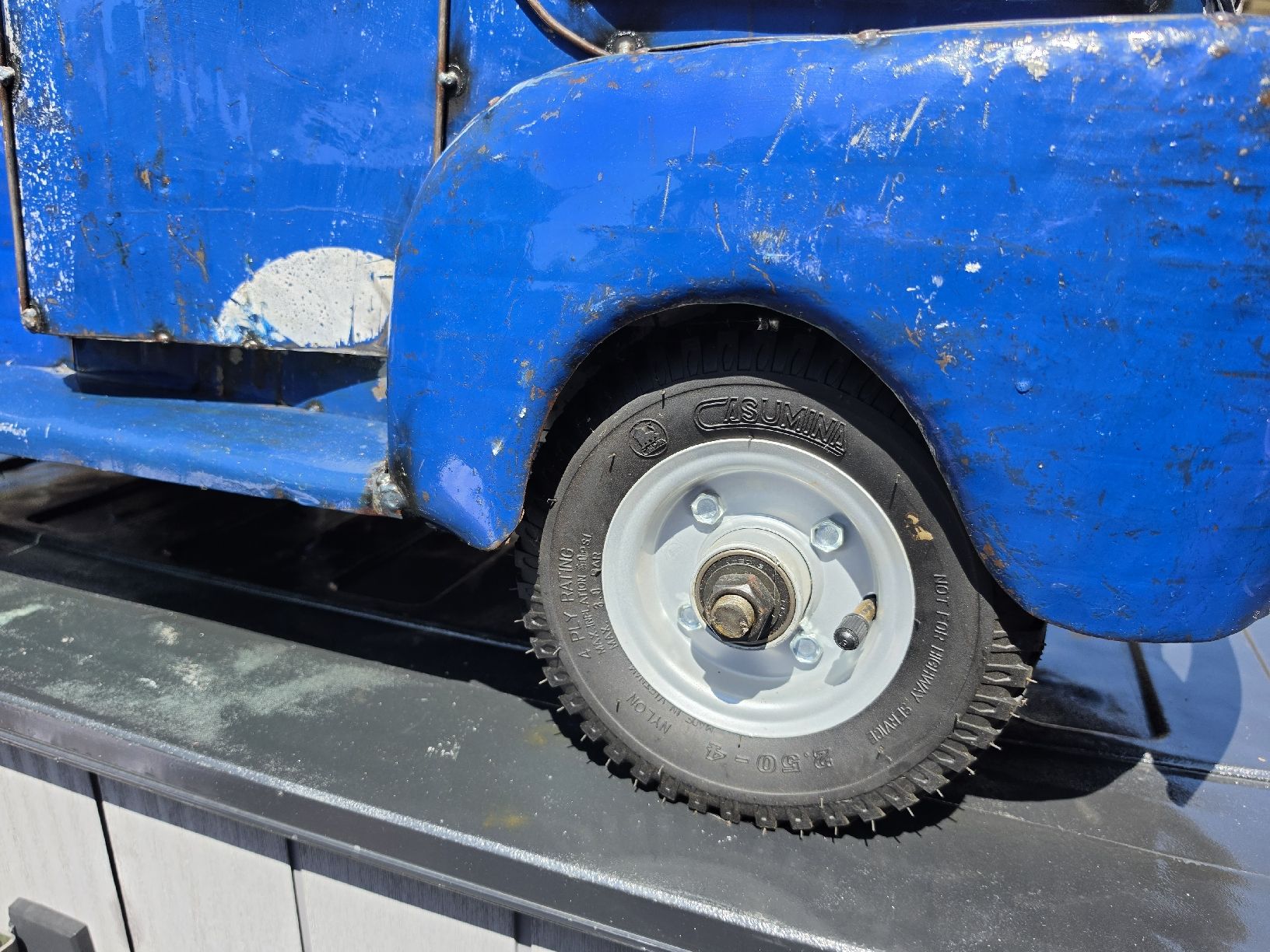 Tutte le decorazioni: Metall LKW Deko Modell blau Gebraucht  – Usato da gränichen venduto da gecko1968 1