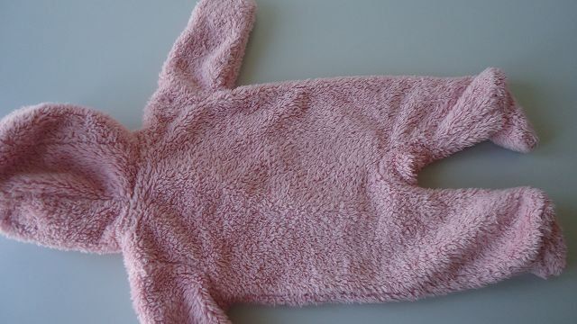 Carter's Pagliaccetti: Rosa Plüsch Overall, Grösse 0-3Monate – Usato da Ergisch venduto da Haemmerli59 6