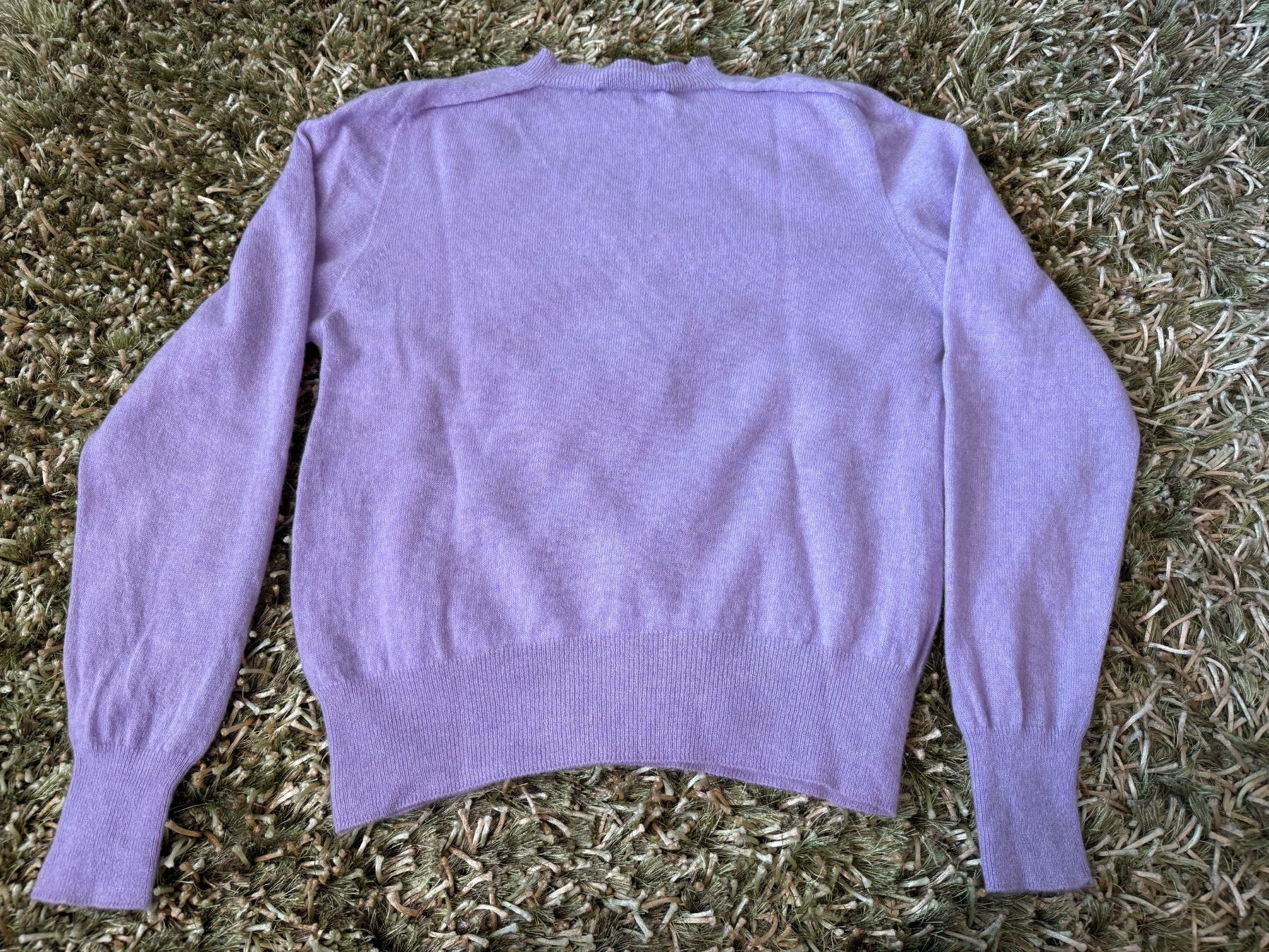 Maglioni & Felpe: Cashmere-Merino Pullover in wunderschönem Flieder | Made in – Usato da Schlierbach venduto da gnatcatcher 2
