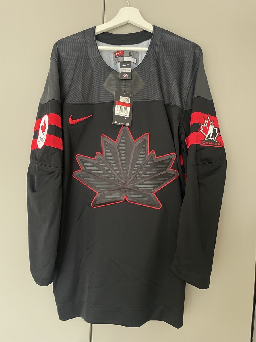 Nike Canottiere & Pantaloni: Eishockey Trikot Team Canada – Nuovo (secondo la descrizione) da Frauenfeld venduto da sha_56fn