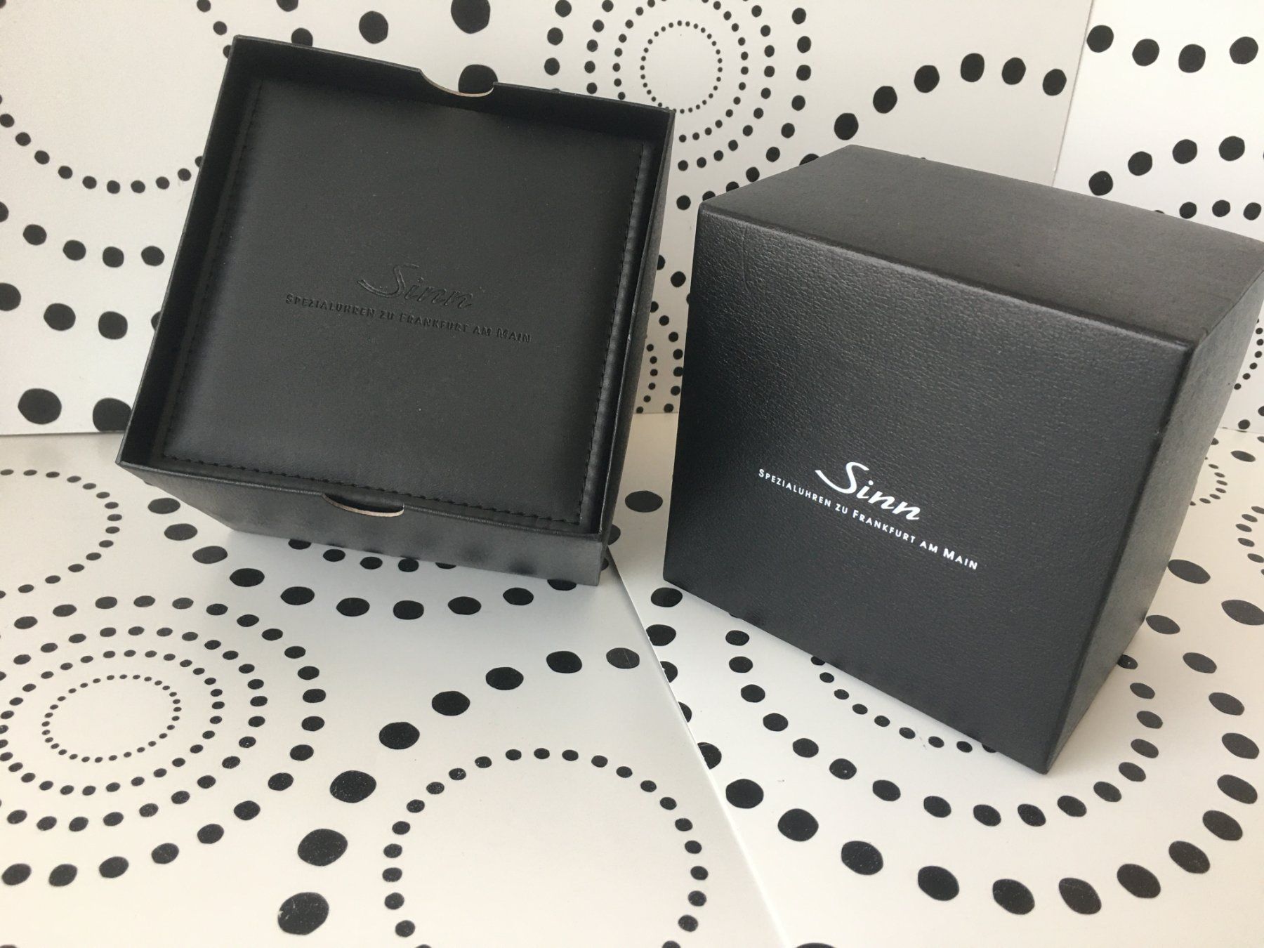 Uhrenboxen: SINN - BOX ECRIN SCHACHTEL WATCH CASE - TOP !!! – Neu (gemäss Beschreibung) aus Epalinges von dream-watch 4