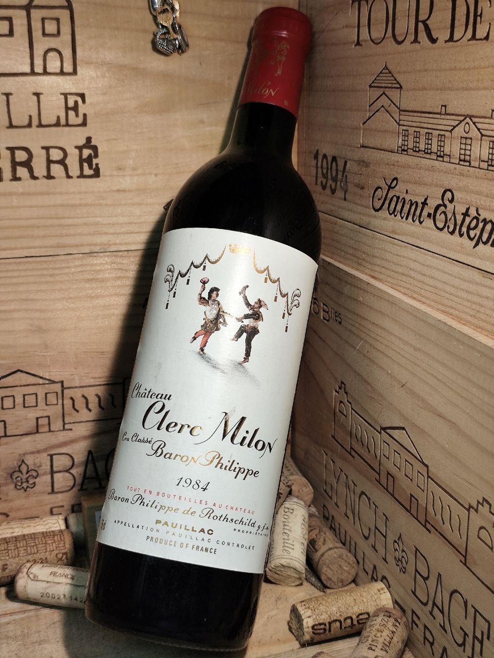 Vino: 1984 Pauillac, Château Clerc Milon – Nuovo (secondo la descrizione) da Büsserach venduto da Vintage-vins 4