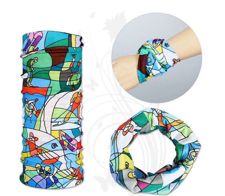 Foulard & Sciarpe: Bandana snood - Winter sport – Nuovo e nell'imballaggio originale da Roche VD venduto da Octave75