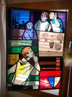 Wappenscheibe 800 Jahre Stadt Luzern signiert nummeriert 78