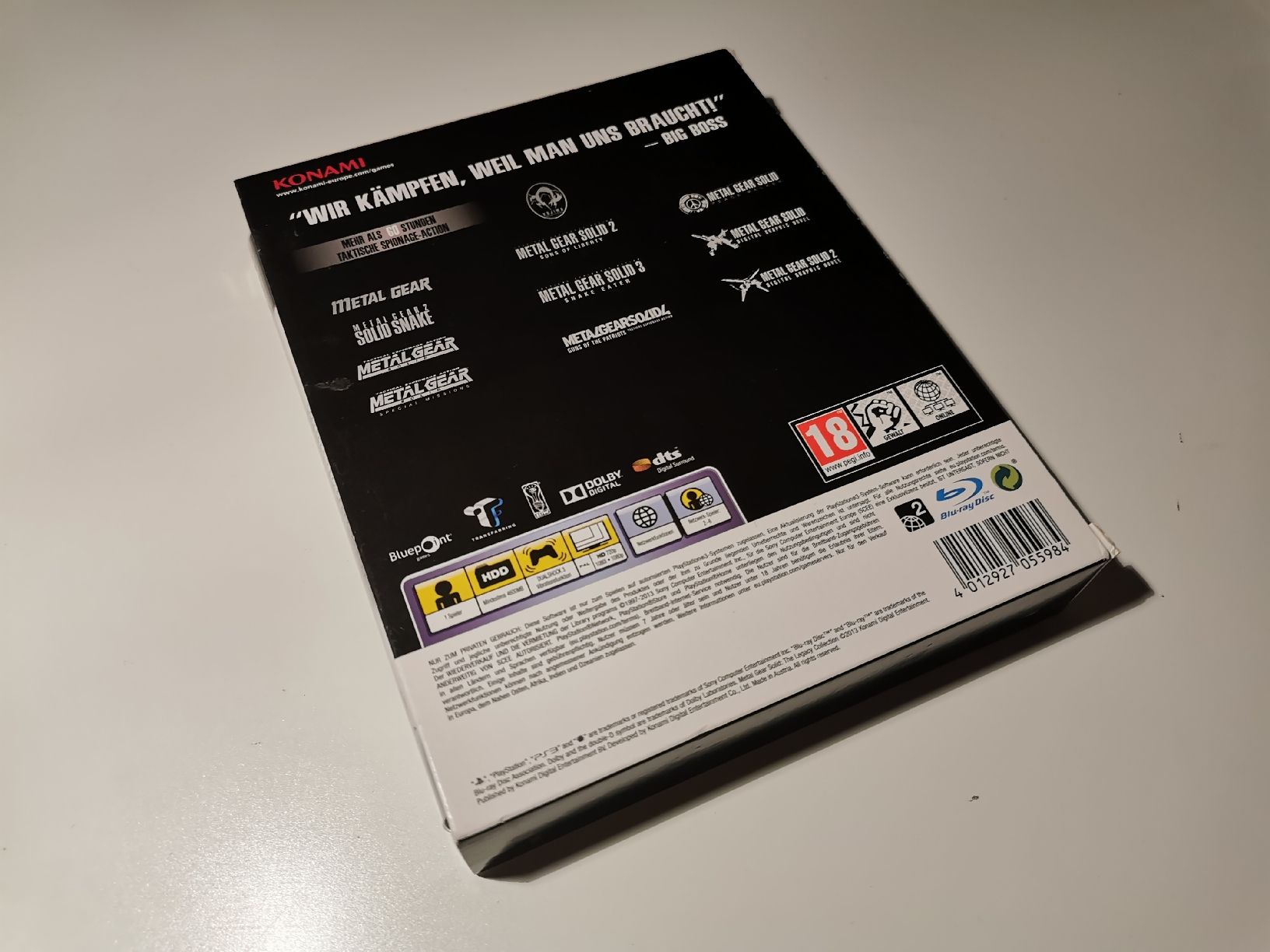 Sony Spiele: Metal Gear Solid Legacy Collection PS3 (CIB) – Gebraucht aus Bern von ColdMouth 3