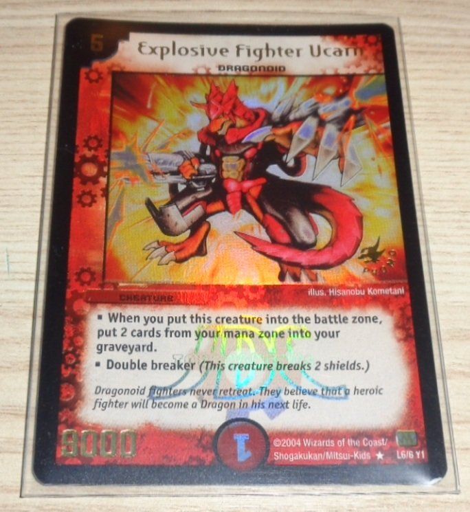 Sammelbilder & Trading cards: 5x Duel Masters Promo Card "Explosive Fighter Ucarn" (E) – Neu (gemäss Beschreibung) aus Thun von Gameparadise 1