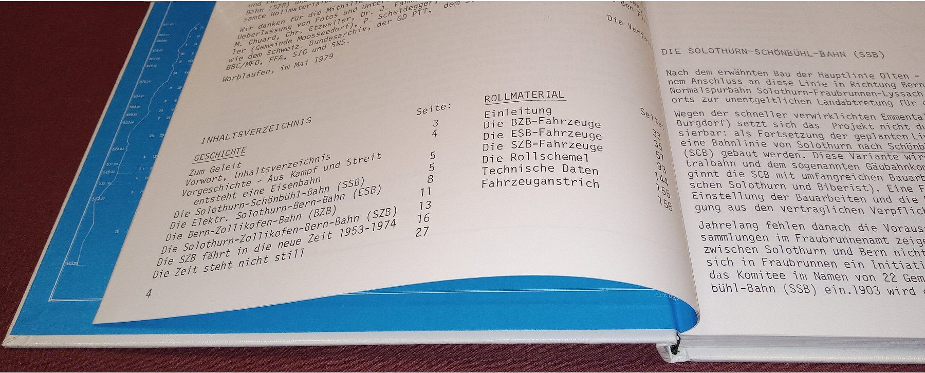 Libri: SOLOTHURN-ZOLLIKOFEN-BERN-BAHN  Geschichte Rollmaterial 1979 – Usato da Hätzingen venduto da memory-lane 1