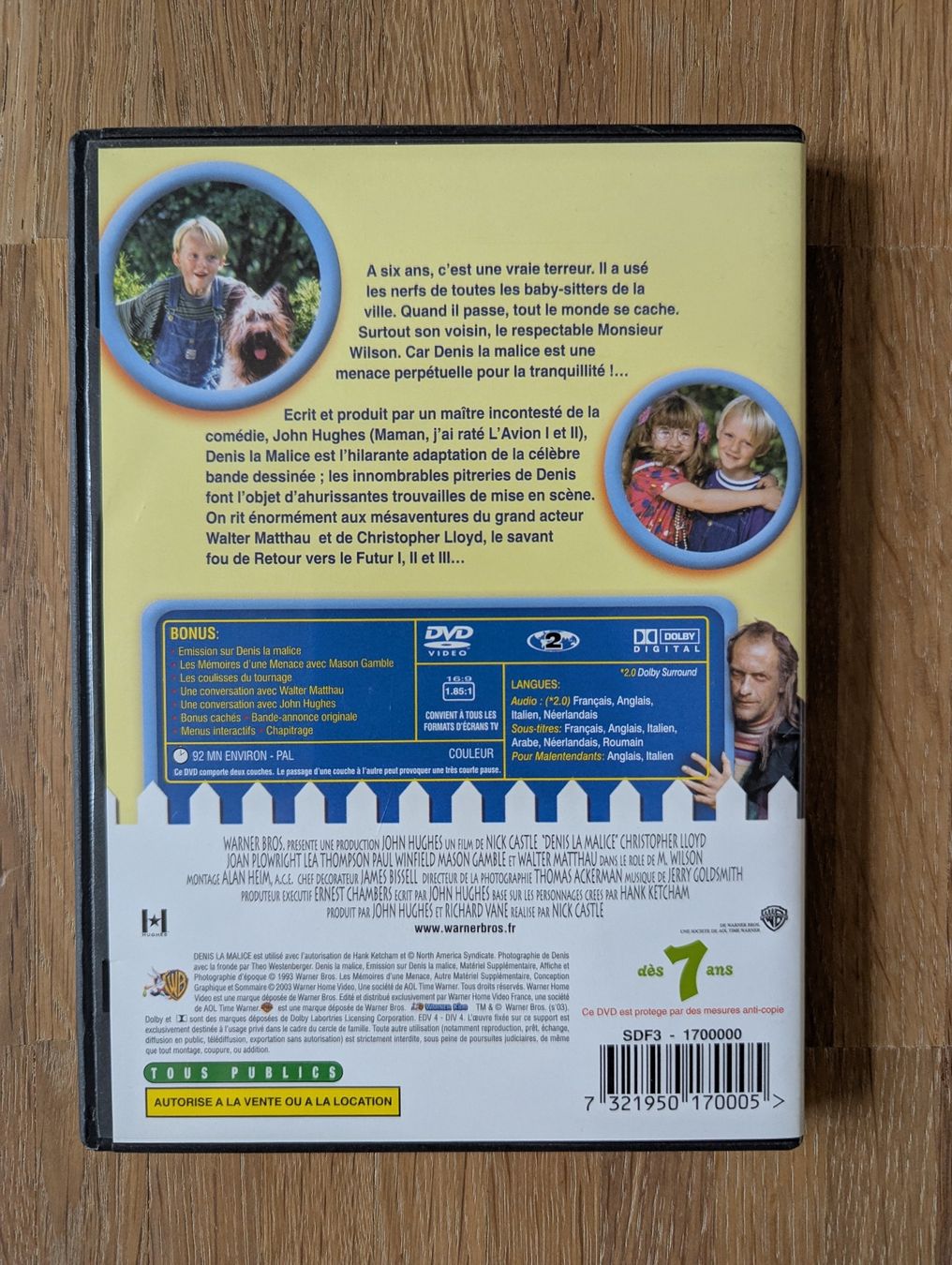 Tutti i DVDs: DVD Denis la Malice, Warner Kids – Usato da Basel venduto da seewhybee 1