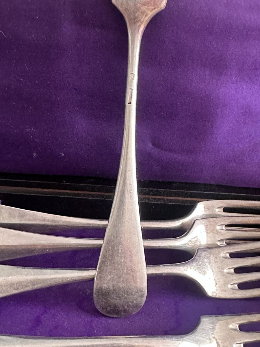 Christofle Set di posate: Christofle Forks with Box – Usato da Zürich venduto da Ddechkovd 2