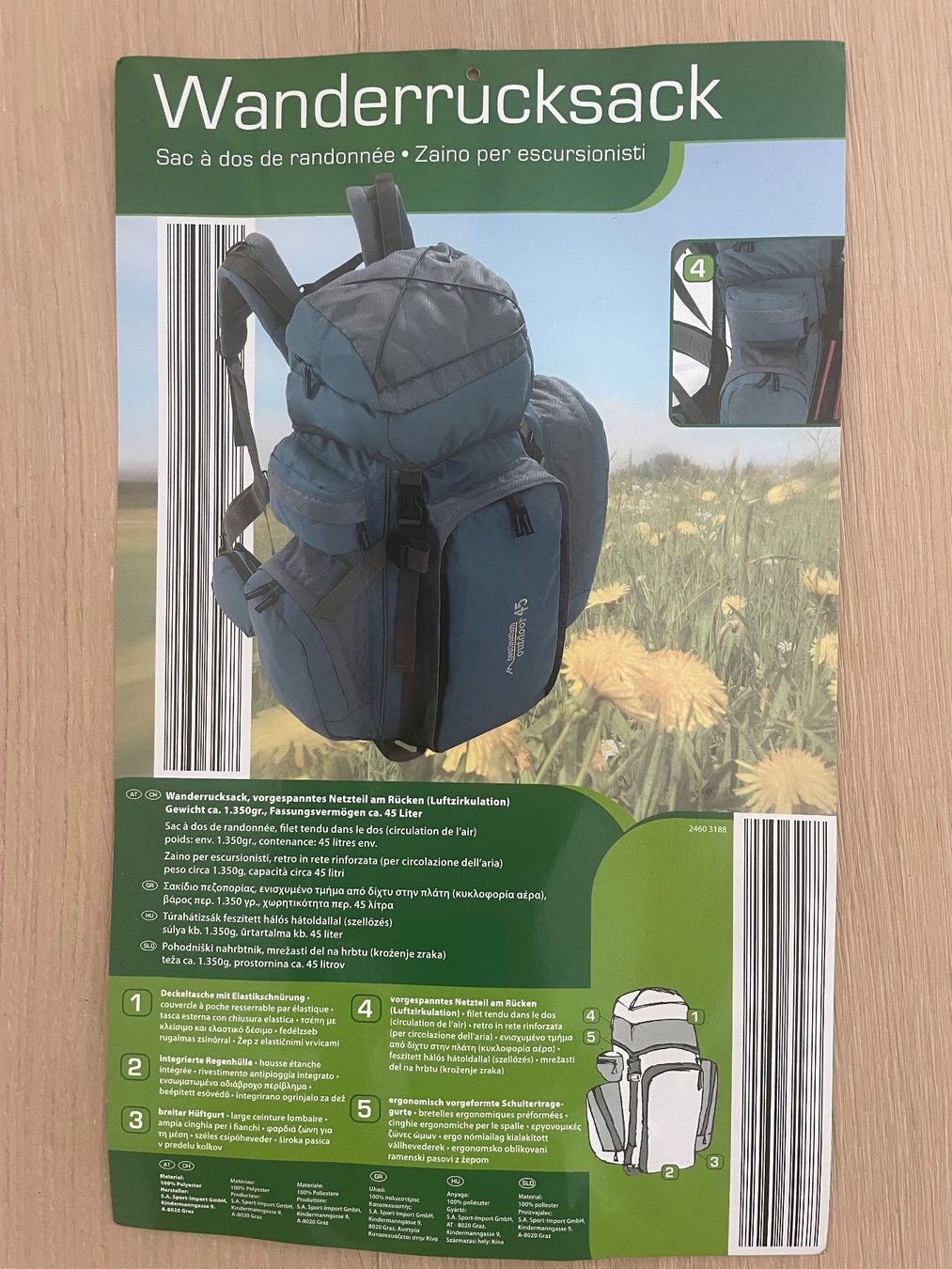Rucksäcke: Rucksack 45 L – Neu (gemäss Beschreibung) aus Stäfa von riccardinho 2