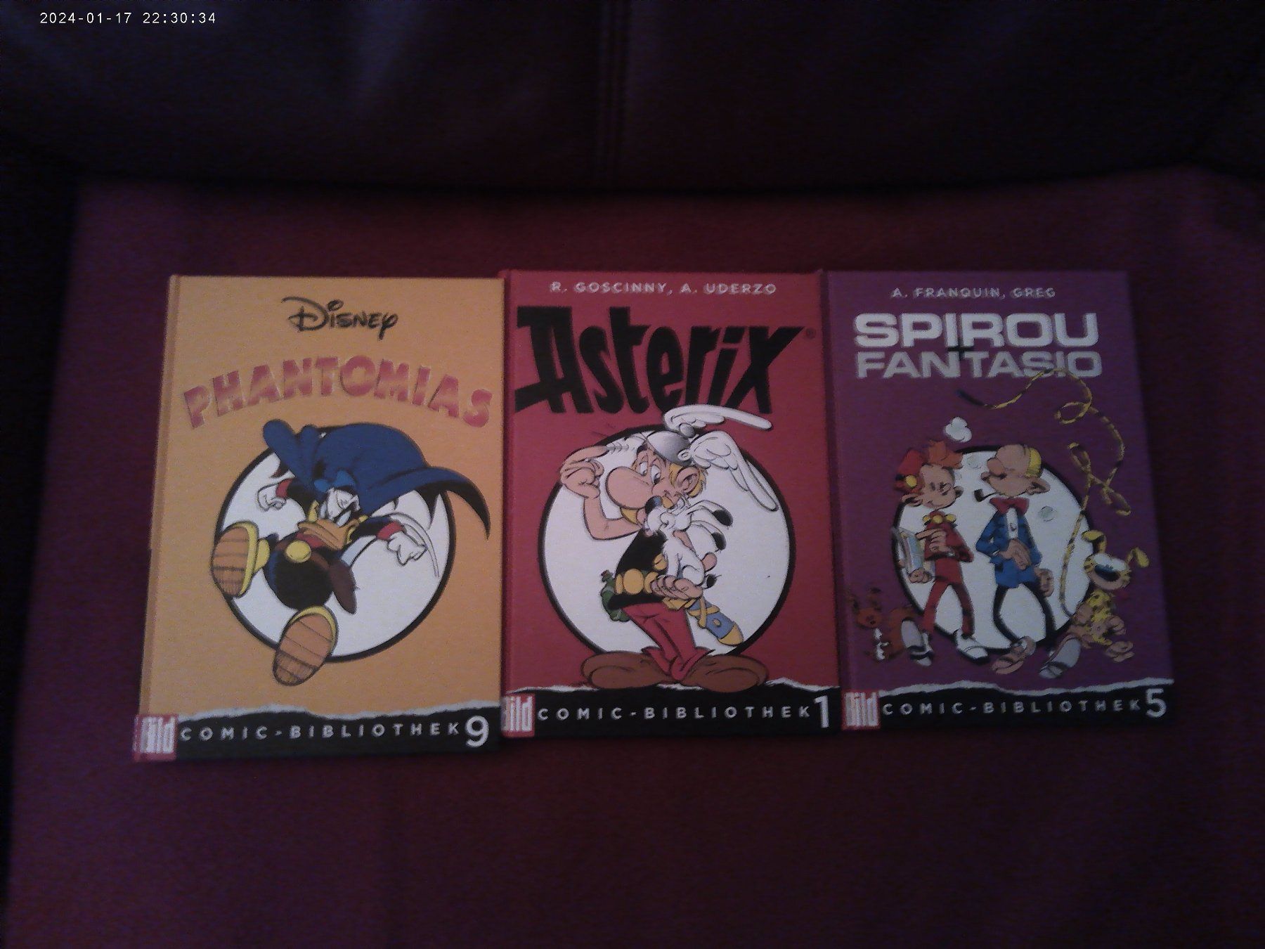 Fumetti: 5 x COMIC: Asterix,Lucky Luke, Spirou+FANTASIO TIM+STRUPPI – Nuovo (secondo la descrizione) da Volketswil venduto da nemo2000 1