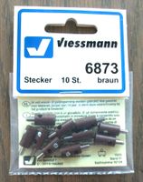 Modellbau-Stecker VIESSMANN, 6873 braun; fabrikneu & OVP