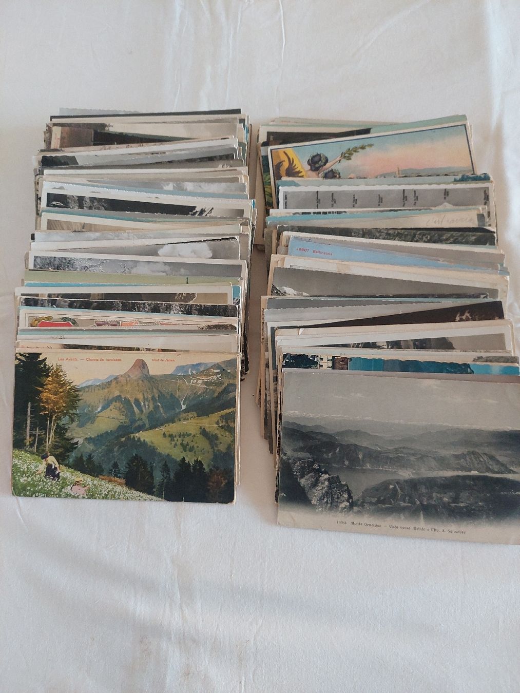 Cartoline postali: 200 AK Ganze Schweiz – Usato da Melano venduto da pisonsdro 1