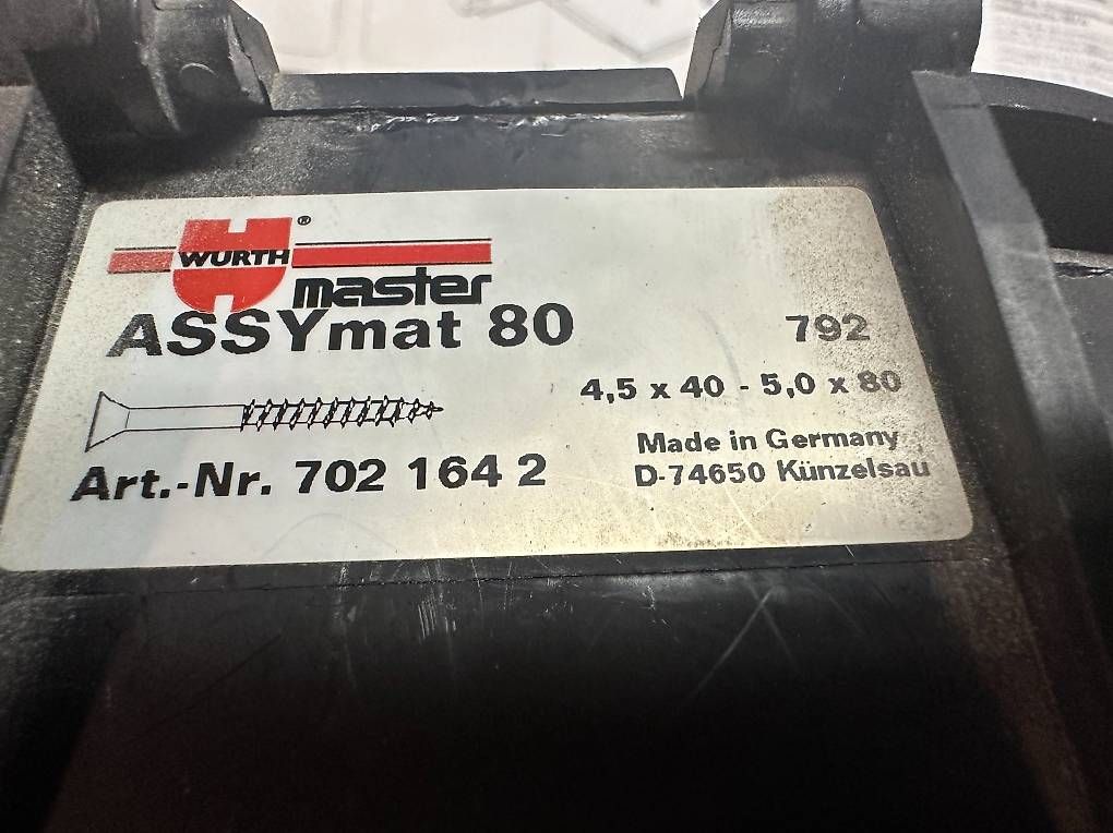 Alle Maschinen: ASSYmat  80 Magazinschrauber Würth – Gebraucht aus Münchenstein von Vorsorge 3
