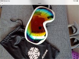 Schneebrille K2 Snowboarding mit Brillettasche neuwertig