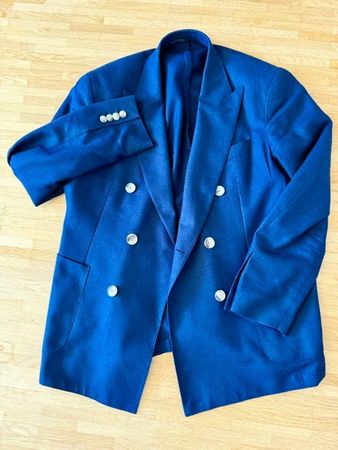 Blazer HACKETT LONDON bleu roi 42R/52R excellent état.
