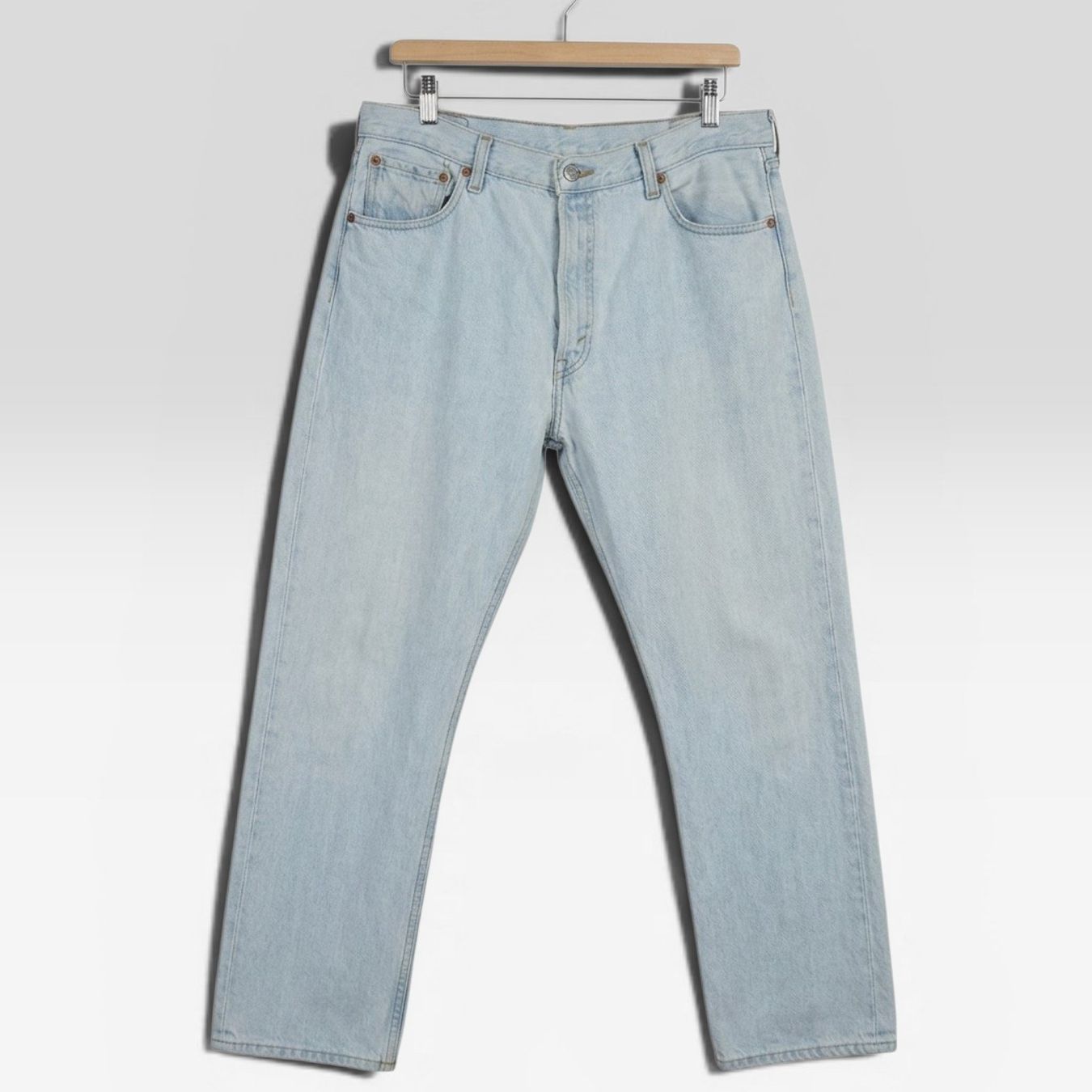 Levi's Jeans: Levi's 501 Original Jeans Hellblau, Grösse W36 L34 – Usato da Le Locle venduto da sAm_2112