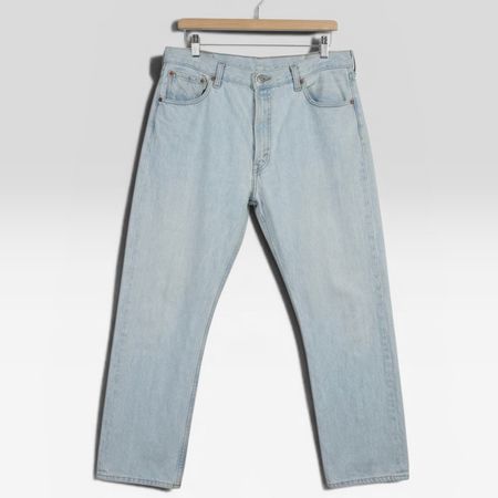 Levi's 501 Original Jeans Hellblau, Grösse W36 L34