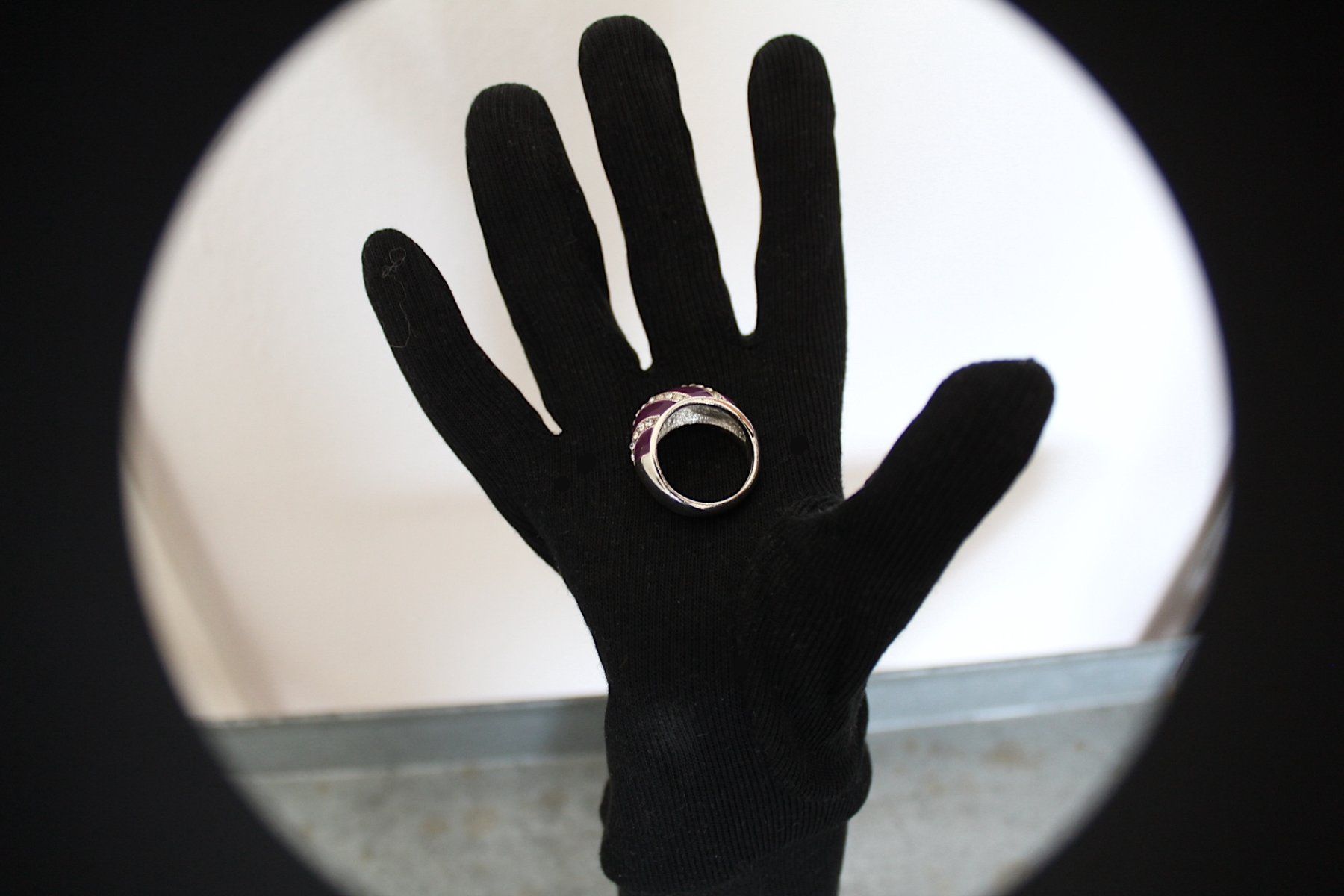 Anelli: Ring mit Strasssteine Gr.58 -18.5 – Usato da Locarno venduto da madame-tus-sauds 4
