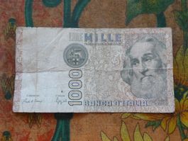 ITALIE  1000 Lire  (F)  Billet