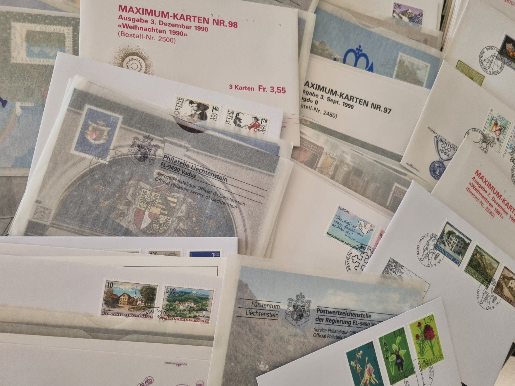 Tous les timbres: grosser Posten Aboware Liechtenstein – D'occasion à Gümligen par Geniusbuy 8