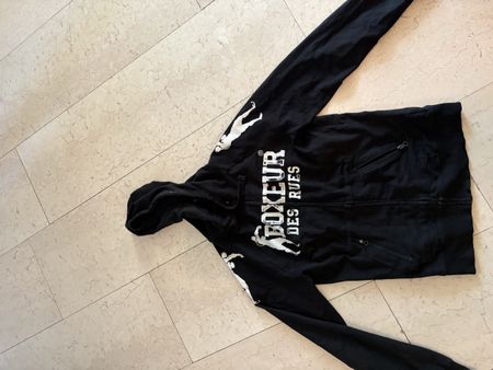 Kapuzenjacke Boxeur des Rues schwarz Grösse M gebraucht