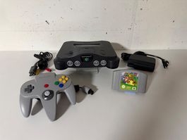 🔥Nintendo N64 mit Mario funktioniert einwandfrei ab1.- 🔥