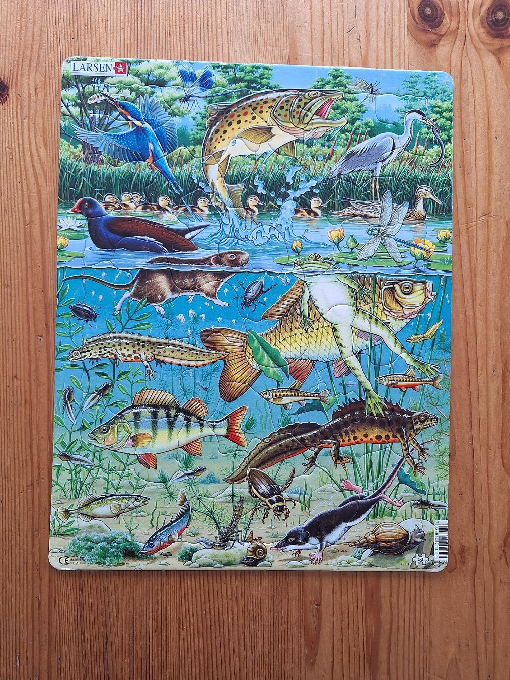 Puzzle: Puzzle "Teich" 50 Teile – Usato da Aesch BL venduto da ChezToKa